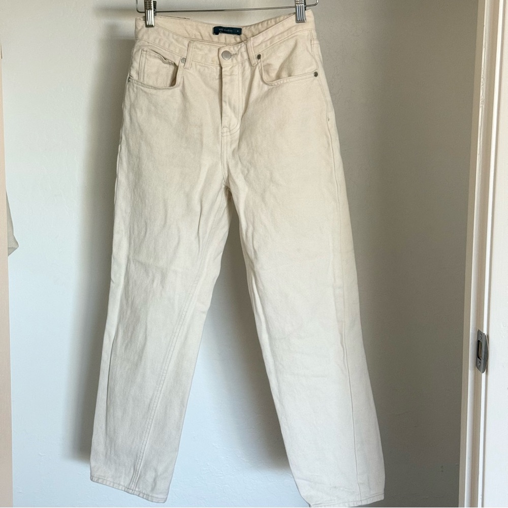 MRS STUDIOS Classic Twist Seam Washed Denim Jeans
